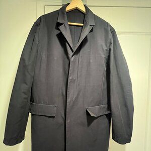 PLAC Navy Blue Mac Coat